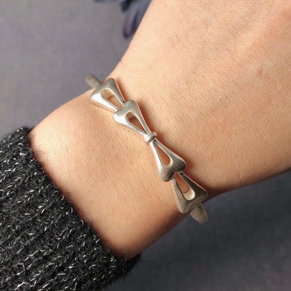 990 Silver Bangle - image 1